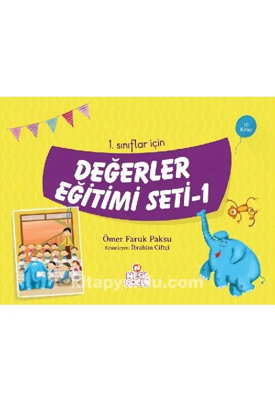 1. Sınıflar İçin DEğerler Eğitimi Seti 1