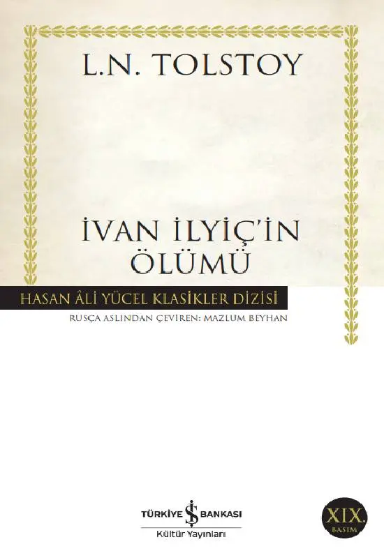 İvan İlyiç’in Ölümü