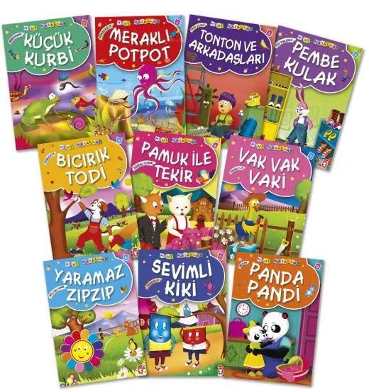 Mini Masallar 1 (10 Kitap)