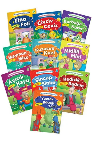 Hikayelerle Dini Değerler (10 Kitap)