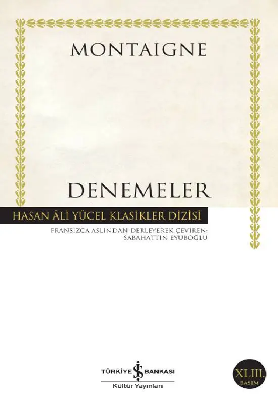 Denemeler