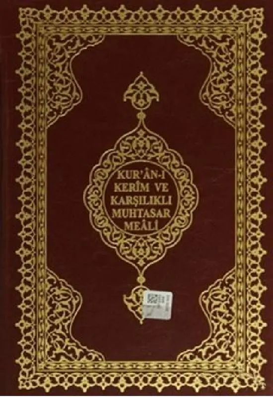 Kur'an-ı Kerim ve Karşılıklı Muhtasar Meali (Hafız boy, Hüsrev hatlı)