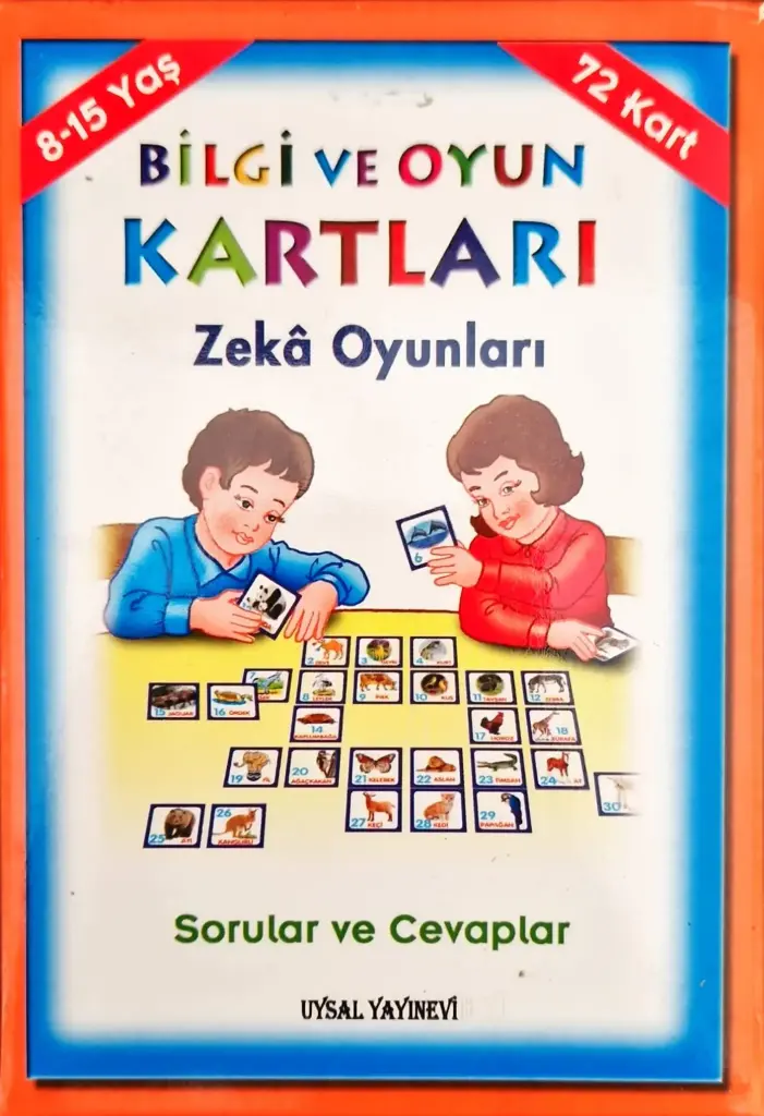 Bilgi Kartları 12 (Zeka Oyunları)