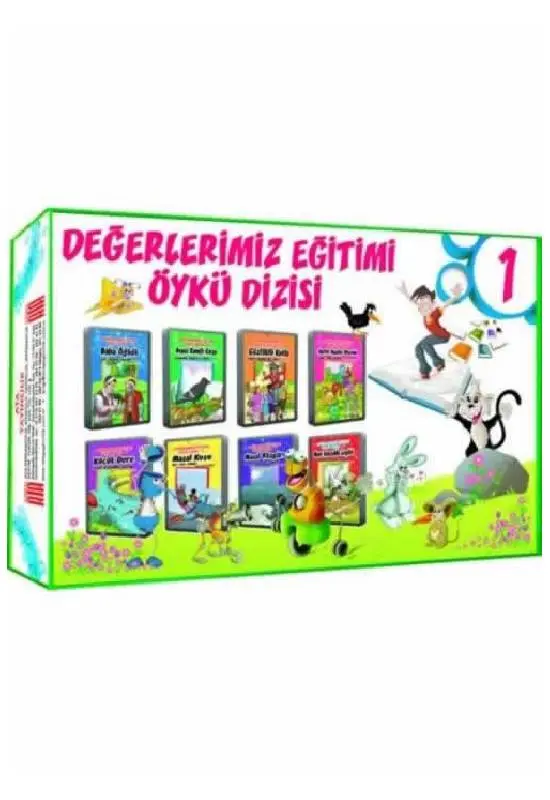 Değerlerimiz Eğitimi Öykü Dizisi 1 (8 kitap)