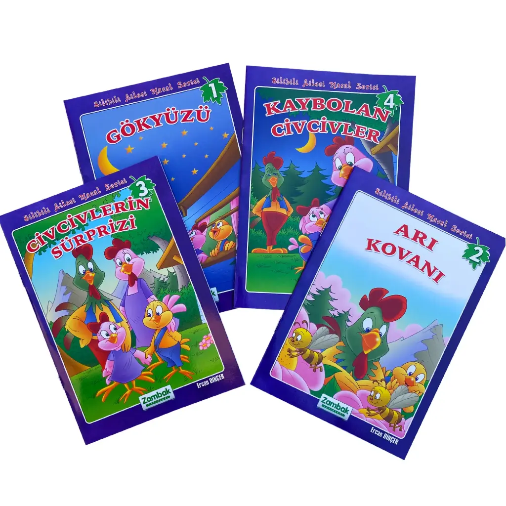 Bilibili Ailesi Masal Serisi (4 kitap)