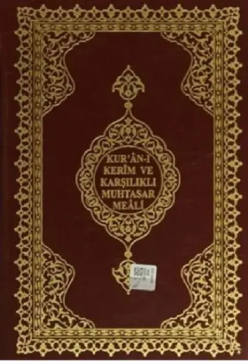Kur'an-ı Kerim ve Karşılıklı Muhtasar Meali (Orta boy, Hüsrev hatlı)